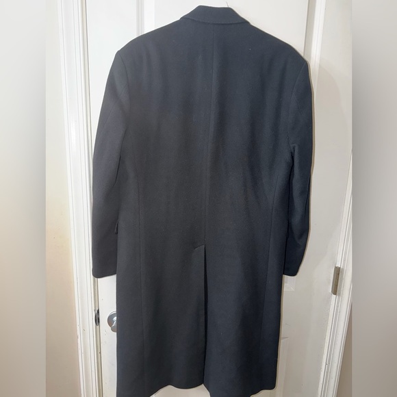 Burberry vintage Men's Black Trench Coat - Picture 7 of 12